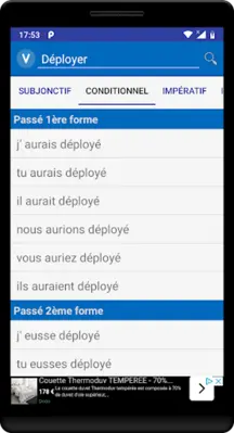 Verbe android App screenshot 5