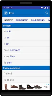 Verbe android App screenshot 7